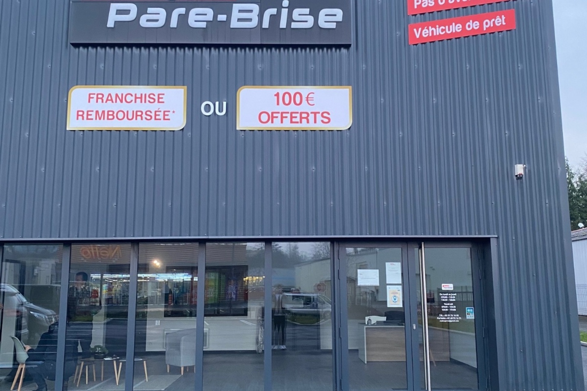 Photo Rapid Pare-Brise Fougères en agence ou à domicile